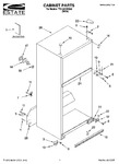 Diagram for 01 - Cabinet Parts