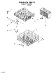 Diagram for 06 - Dishrack Parts