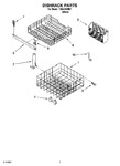 Diagram for 06 - Dishrack Parts, Optional Parts (not Included)