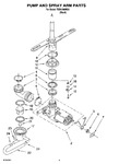 Diagram for 04 - Pump And Spray Arm Parts