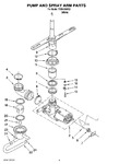 Diagram for 04 - Pump And Spray Arm Parts