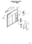 Diagram for 02 - Inner Door Parts