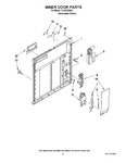 Diagram for 02 - Inner Door Parts