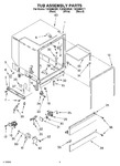 Diagram for 03 - Tub Assembly