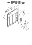 Diagram for 02 - Inner Door Parts