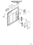 Diagram for 02 - Inner Door Parts