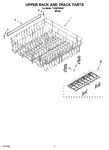 Diagram for 09 - Upper Rack And Track Parts