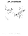 Diagram for 07 - Upper Wash And Rinse Parts