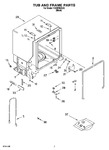 Diagram for 07 - Tub And Frame Parts