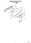 Diagram for 02 - Control Panel Parts