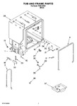 Diagram for 07 - Tub And Frame Parts