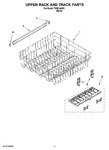 Diagram for 09 - Upper Rack And Track Parts