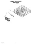 Diagram for 11 - Lower Rack Parts, Optional Parts (not Included)