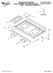 Diagram for 01 - Cooktop Parts