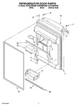 Diagram for 04 - Refrigerator Door Parts