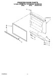 Diagram for 06 - Freezer Door Parts