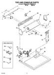 Diagram for 02 - Top And Console Parts