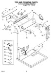 Diagram for 02 - Top And Console Parts