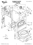 Diagram for 01 - Cabinet Parts