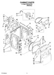 Diagram for 02 - Cabinet Parts