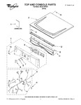 Diagram for 01 - Top And Console Parts