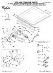 Diagram for 01 - Top And Console Parts