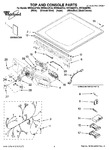 Diagram for 01 - Top And Console Parts