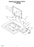 Diagram for 06 - Washer Top And Lid Parts