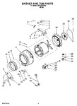 Diagram for 04 - Basket And Tub Parts