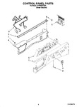 Diagram for 03 - Control Panel Parts