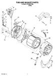 Diagram for 06 - Tub And Basket Parts, Optional Parts (not Included)