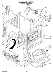 Diagram for 02 - Cabinet Parts