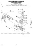 Diagram for 04 - 8318272 Burner Assembly, Optional Parts (not Included)