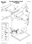 Diagram for 01 - Top And Console Parts