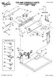 Diagram for 01 - Top And Console Parts