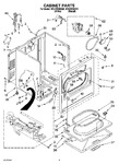 Diagram for 02 - Cabinet Parts