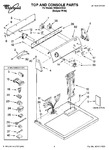 Diagram for 01 - Top And Console Parts