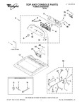 Diagram for 01 - Top And Console Parts