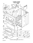 Diagram for 02 - Cabinet Parts