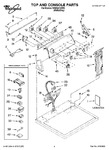 Diagram for 01 - Top And Console Parts