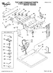 Diagram for 01 - Top And Console Parts