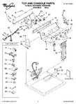 Diagram for 01 - Top And Console Parts