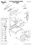 Diagram for 01 - Top And Console Parts