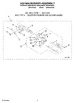 Diagram for 04 - 8557890 Burner Assembly, Optional Parts (not Included)