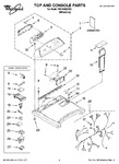 Diagram for 01 - Top And Console Parts