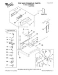 Diagram for 01 - Top And Console Parts