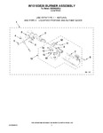 Diagram for 04 - W10183825 Burner Assembly