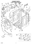 Diagram for 02 - Cabinet Parts