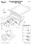 Diagram for 01 - Top And Console Parts