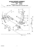 Diagram for 04 - 8576353 Burner Assembly